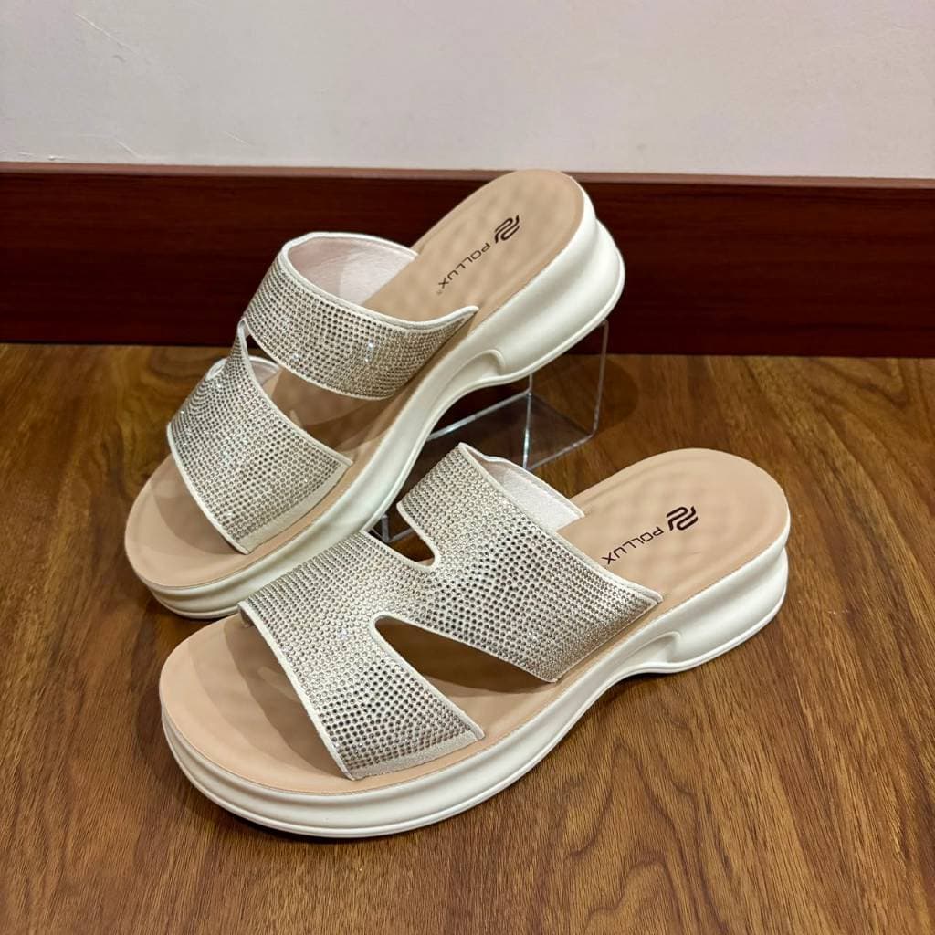 Thumbnail gambar ke-9 produk Pollux E-Wear WDQ 3702 - Sandal Wanita Platform stylish Tinggi 3cm
