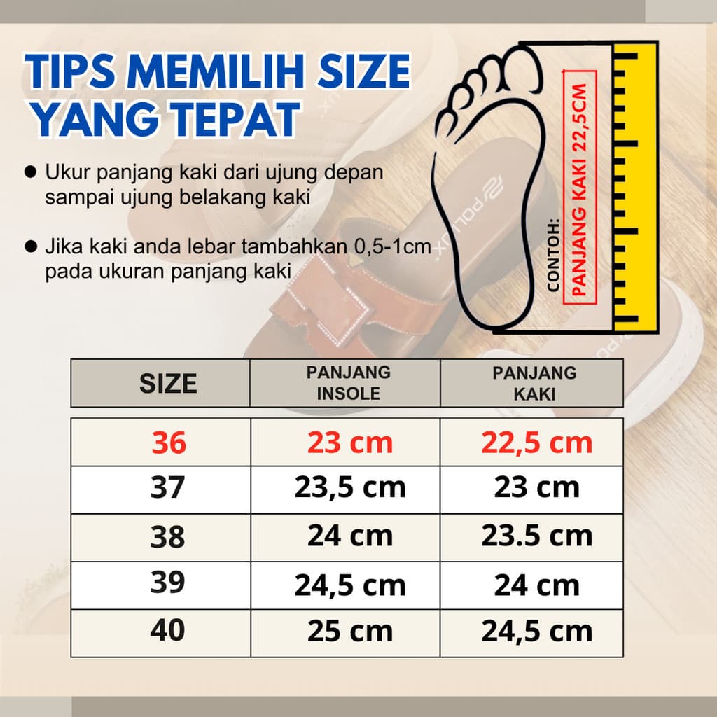 Thumbnail gambar ke-3 produk Xolus FUFA 1 - Sepatu Wanita Slip On Nyaman Stylish Anti Slip