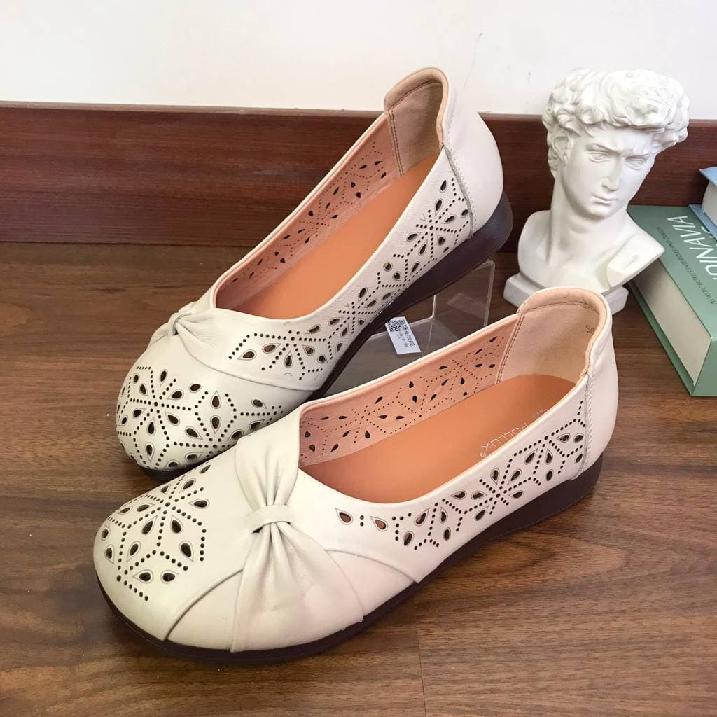 Thumbnail gambar ke-4 produk Pollux Monday WBB 56188 - Sepatu Wanita Bahan Kulit Asli Cocok Untuk Casual & Kerja