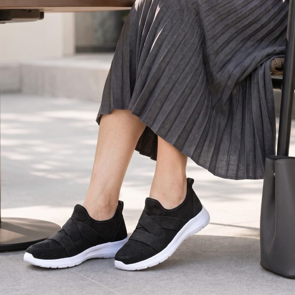 Gambar produk Xolus FUFA 1 - Sepatu Sneakers Wanita Slip On Nyaman Stylish Anti Slip