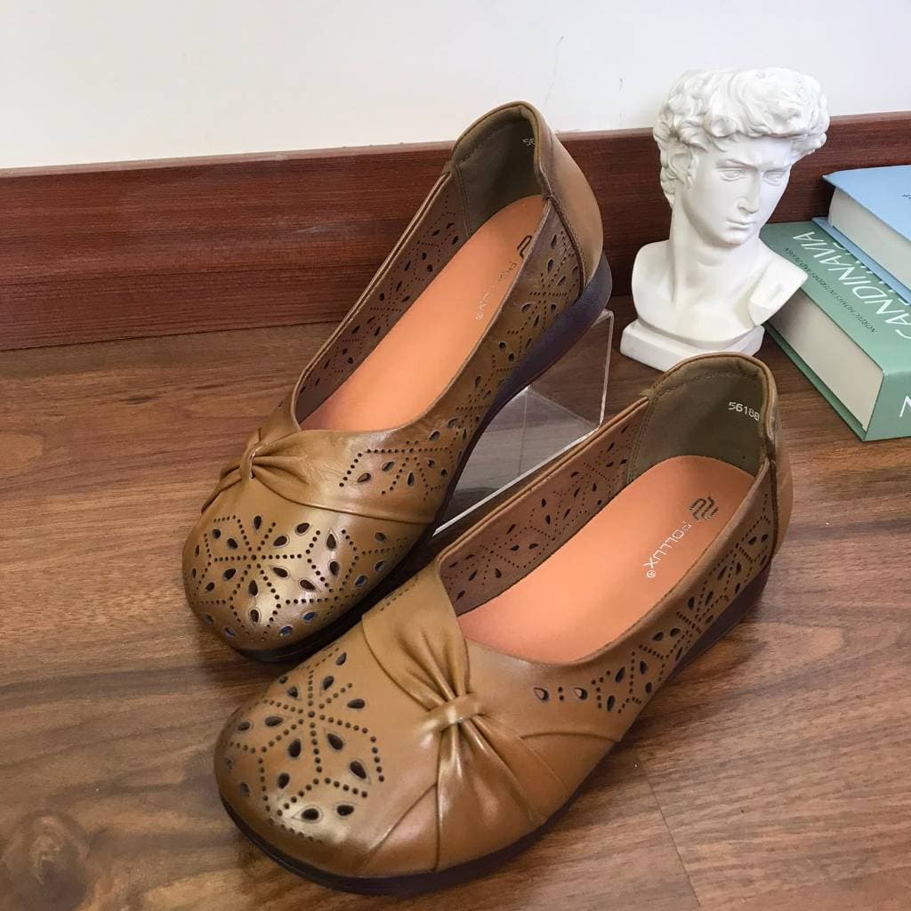 Gambar ke-8 produk Pollux Monday WBB 56188 - Sepatu Wanita Bahan Kulit Asli Cocok Untuk Casual & Kerja