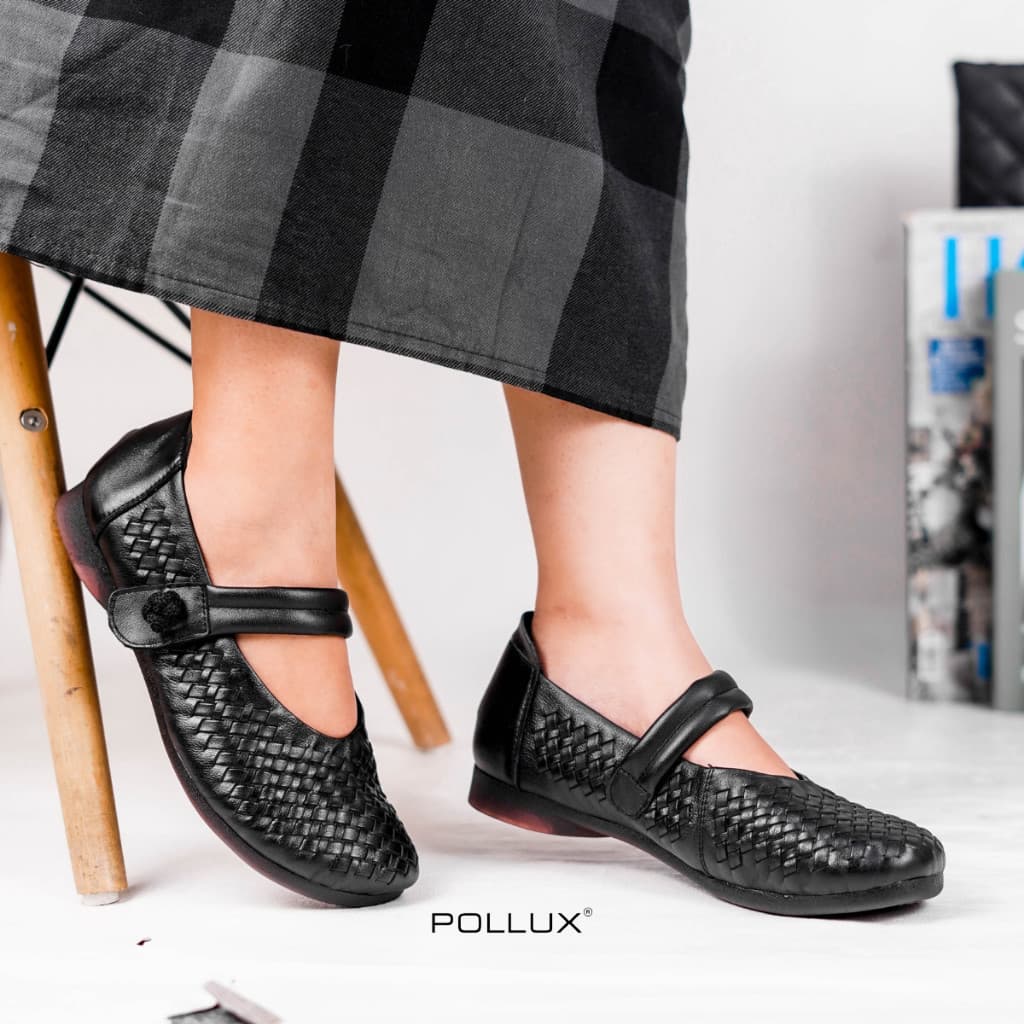 Gambar ke-8 produk Pollux Monday WDQ A992 - Sepatu Flat shoes Wanita Mary Jane Kekinian