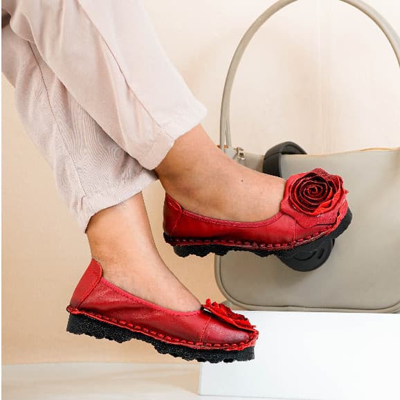 Gambar ke-9 produk Pollux Monday WDQ 2016 - Sepatu Flat shoes Wanita Bahan Kulit Asli