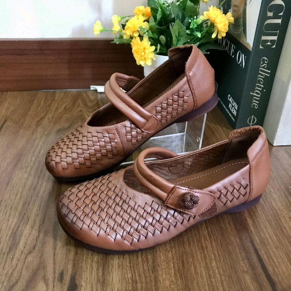 Thumbnail gambar ke-9 produk Pollux Monday WDQ A992 - Sepatu Flat shoes Wanita Mary Jane Kekinian