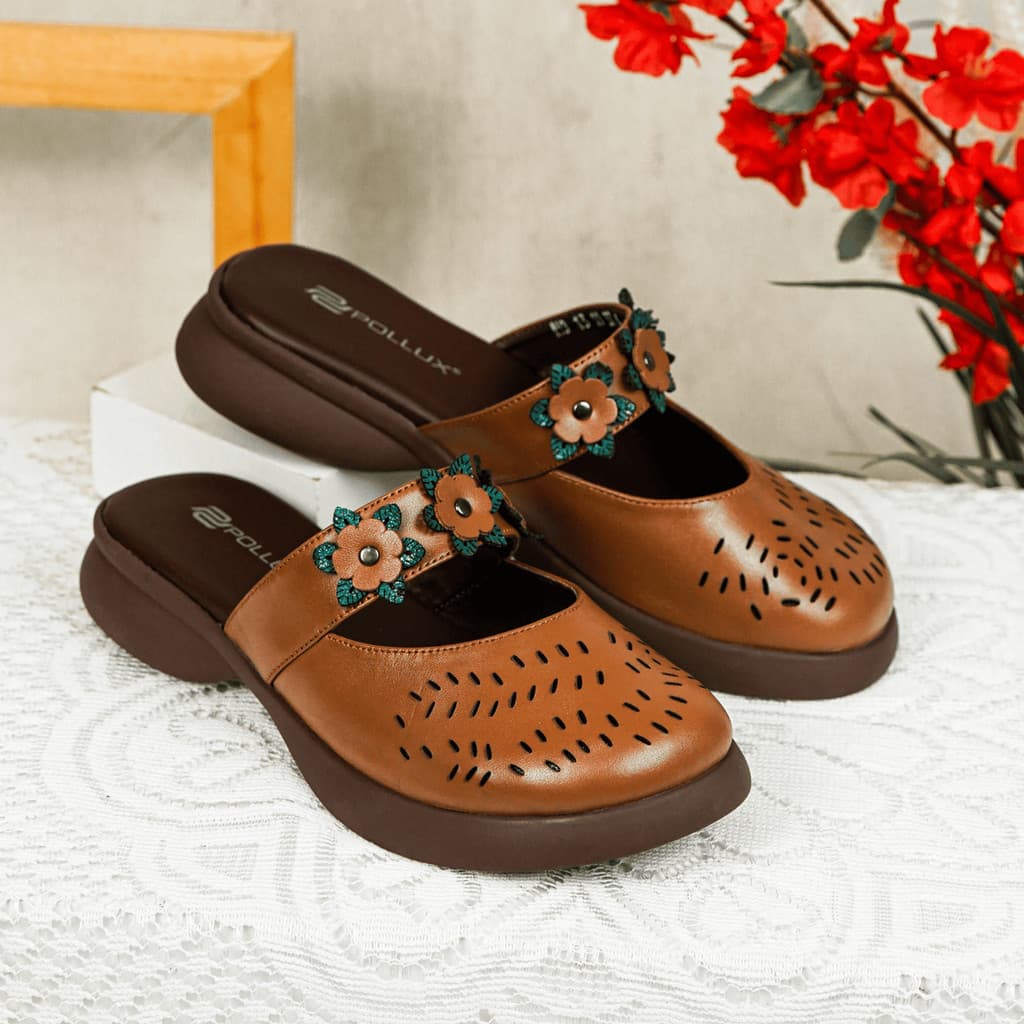 Thumbnail gambar ke-7 produk Pollux E-Wear WPOMW 04 - Sandal Selop Wanita Casual Slip On Anti Slip