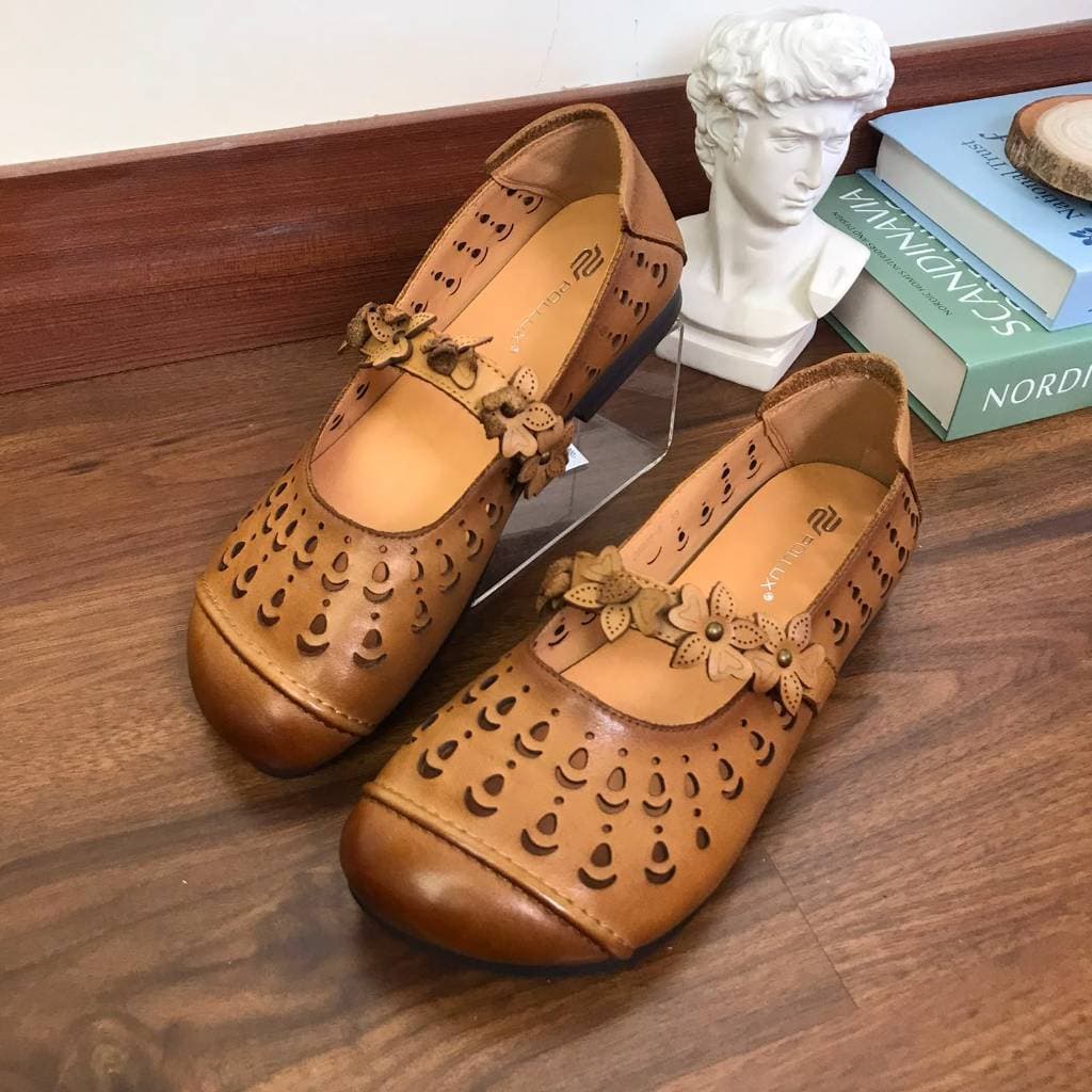 Gambar ke-10 produk Pollux Monday WBB 62059 - Sepatu Flatshoes Wanita Kekinian Bahan Kulit