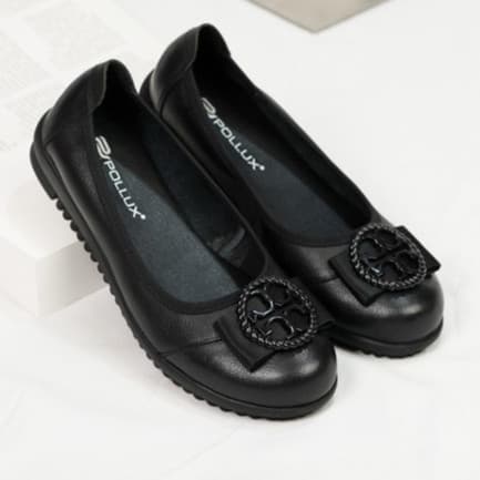 Gambar ke-8 produk Pollux Monday WPOMT 07 - Sepatu Flat shoes Wanita Bahan Kulit Asli Ringan Anti Slip