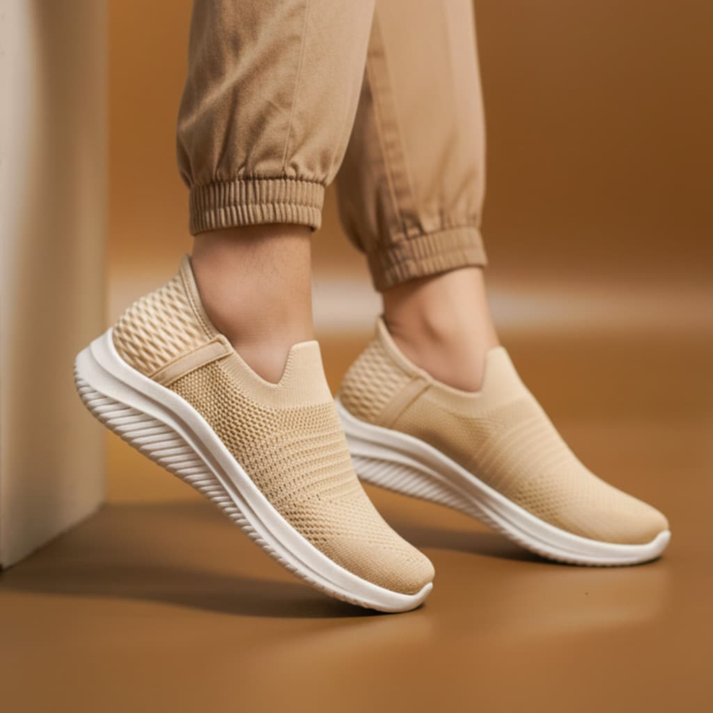 Thumbnail gambar ke-8 produk Xolus SYP M3 Sepatu Sneakers Slip Ins Wanita Arch Fit Glide Step Vegan Nyaman & Stylish