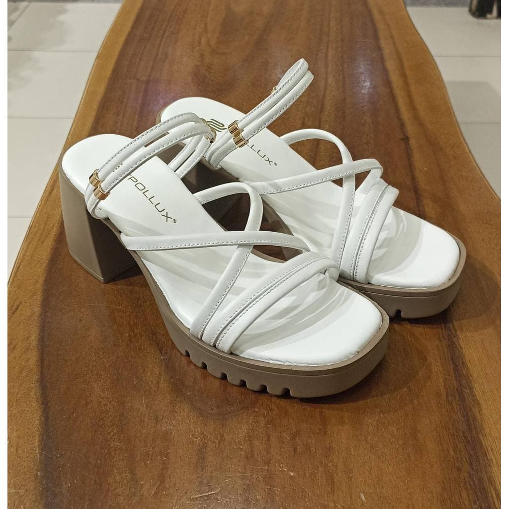 Gambar ke-1 produk Pollux Classic WPOAY 43 - High heels Wanita elegan Bahan kulit asli