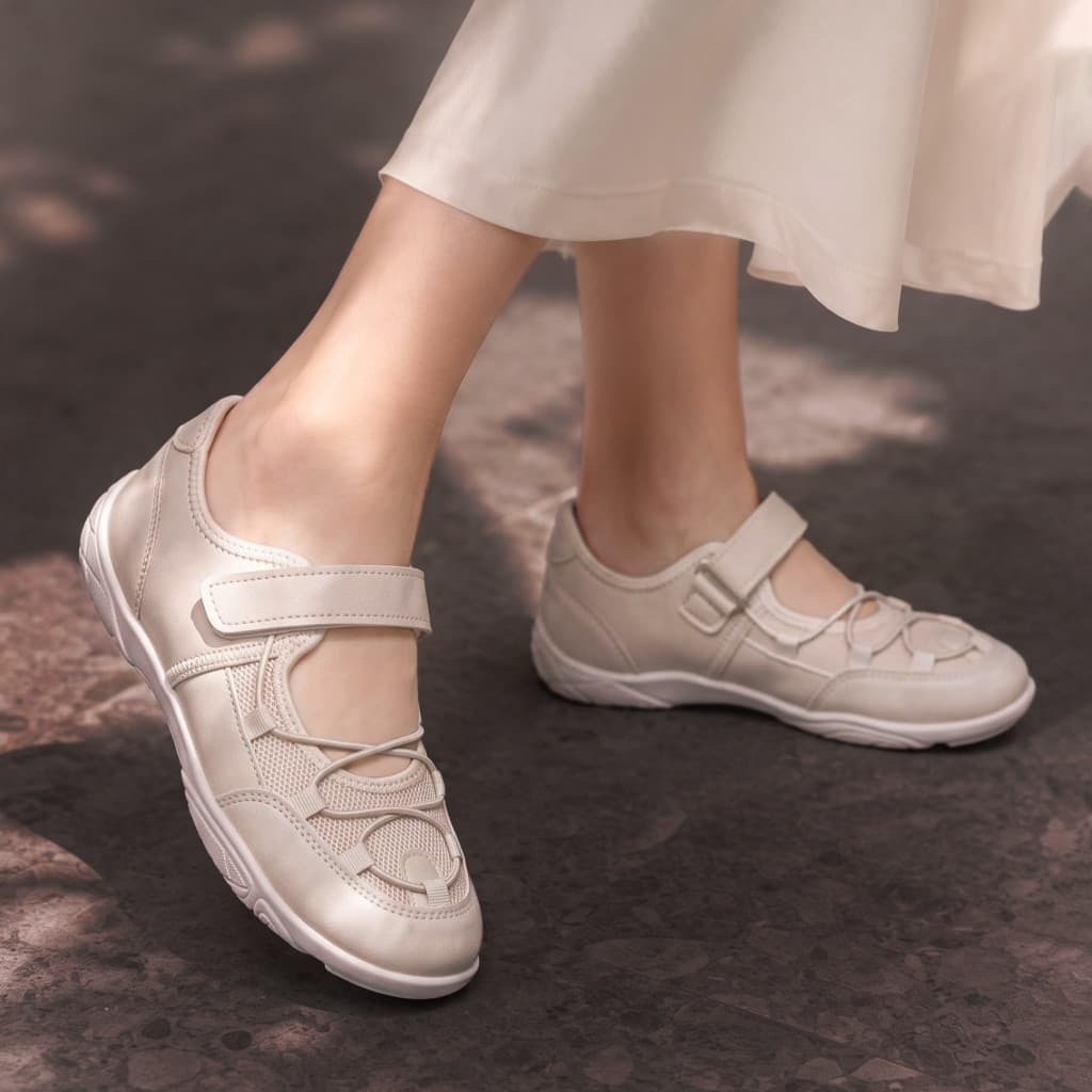 Thumbnail gambar ke-3 produk Xolus Fufa 5 - Sepatu Wanita Mary Jane Sport Casual Breathable