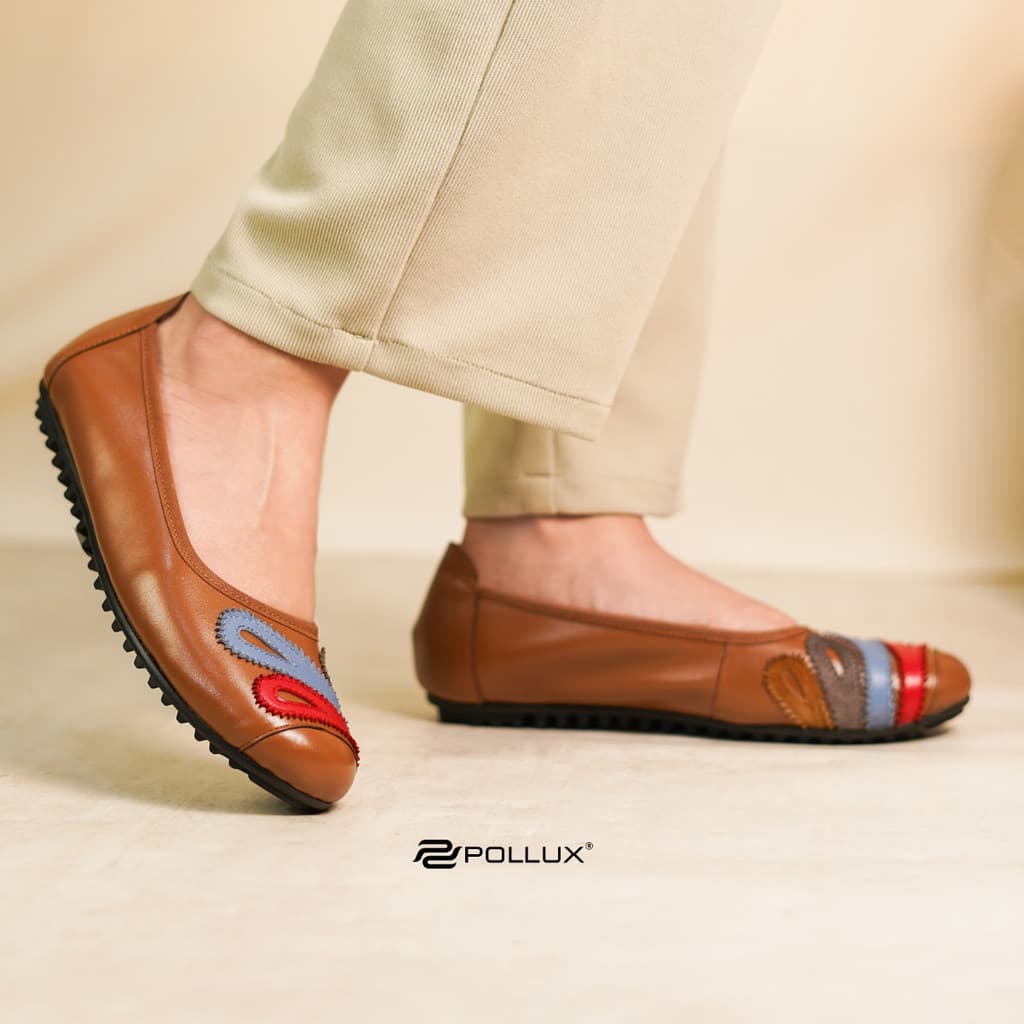 Gambar ke-1 produk Pollux Monday WPOFZ 43 - Sepatu Flat Shoes Wanita Kekinian | Sepatu Pantofel Wanita Kerja