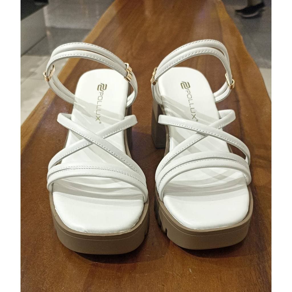 Gambar ke-1 produk Pollux Classic WPOAY 43 - High heels Wanita elegan Bahan kulit asli