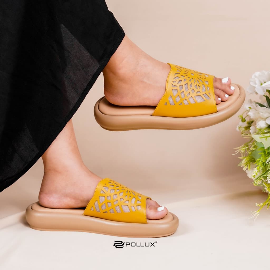 Gambar produk Pollux E - Wear WPOGS 32 - Sandal Wanita Bahan Kulit Asli Ringan Empuk Anti Slip