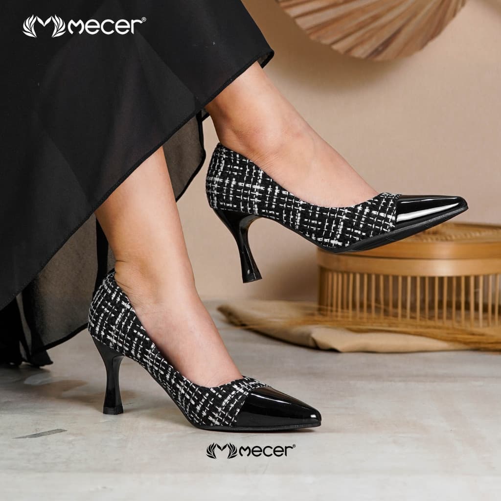 Thumbnail gambar ke-11 produk Mecer Monday WYH3725 36-40 Sepatu Hak Wanita Heels 8 cm