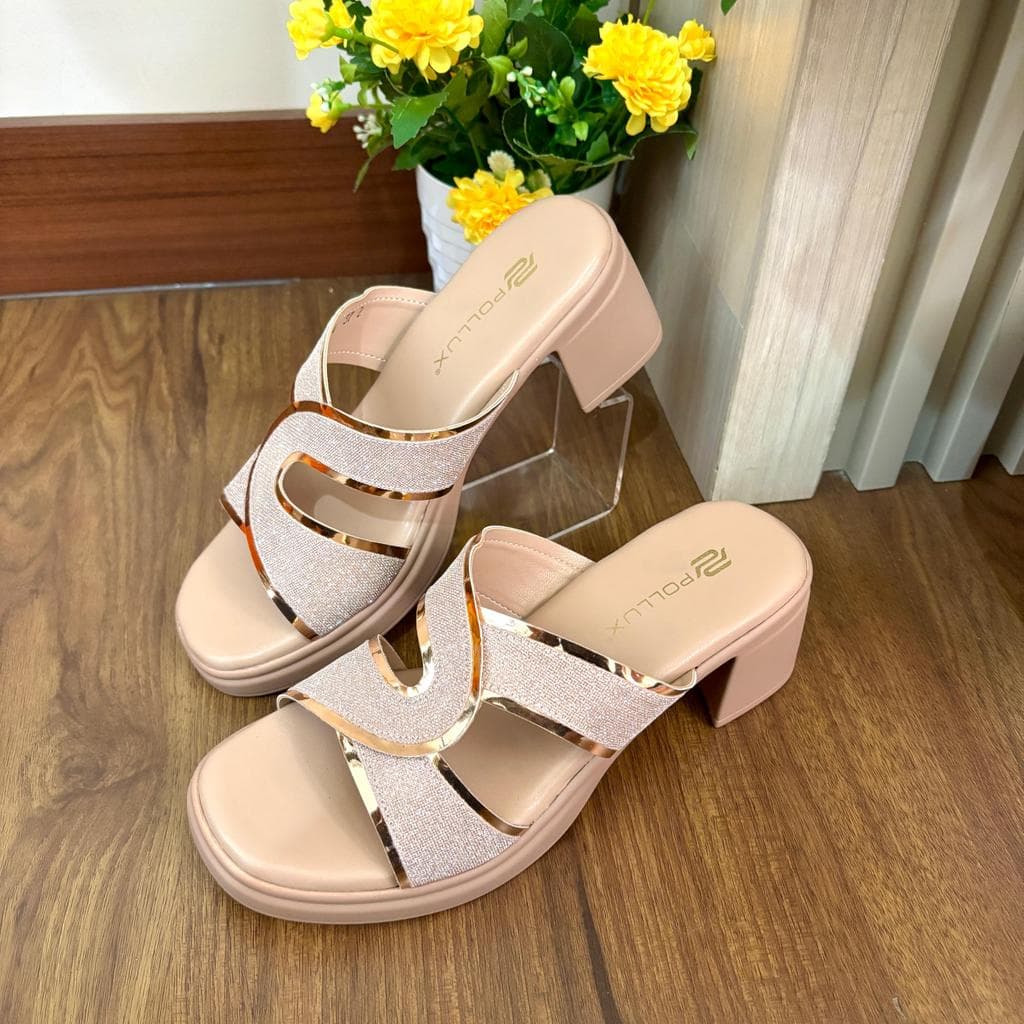 Thumbnail gambar ke-3 produk Pollux Classic WPOKN 06 - Heels Pesta Wanita Kekinian Tinggi 5cm