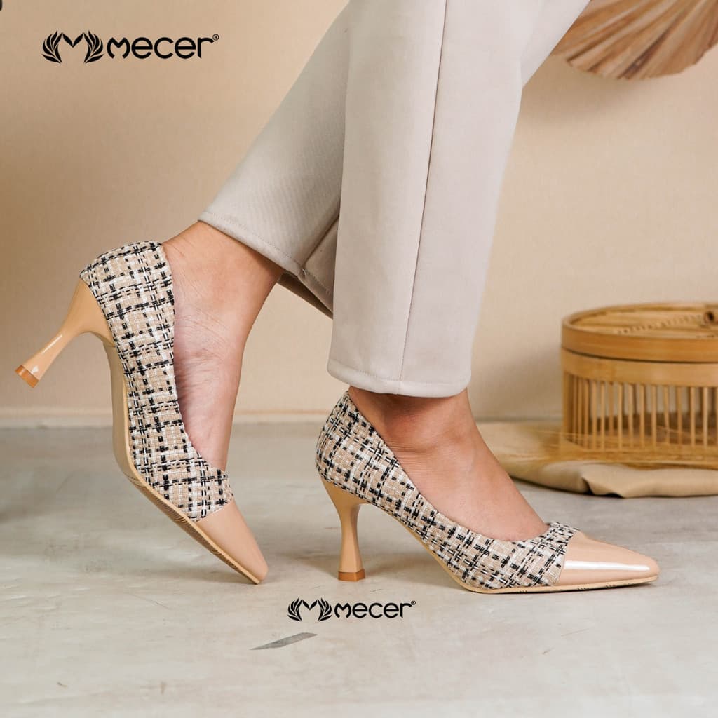 Thumbnail gambar ke-10 produk Mecer Monday WYH3725 36-40 Sepatu Hak Wanita Heels 8 cm