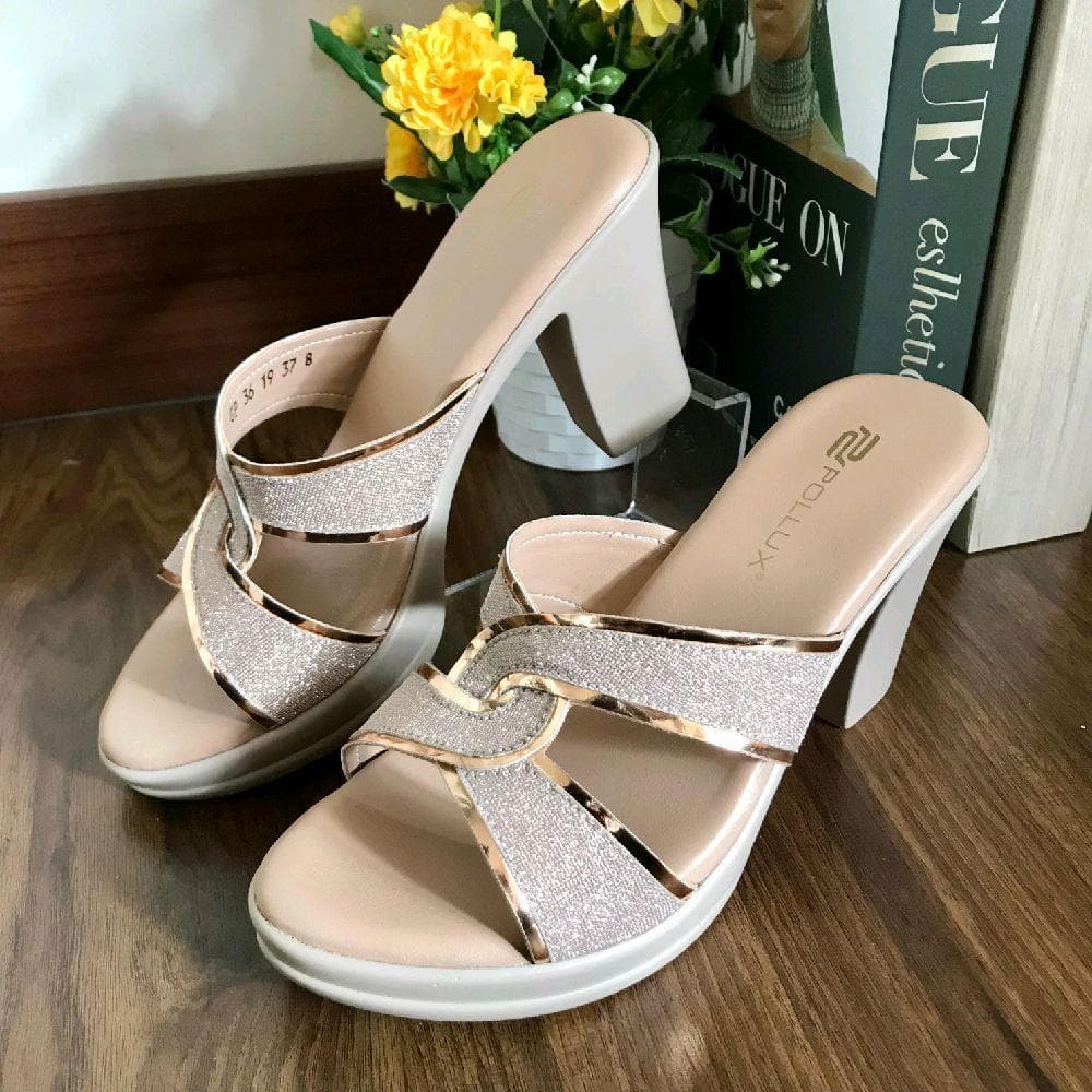 Thumbnail gambar ke-8 produk Pollux Classic WPOGP 36 - Sandal Heels Pesta Wanita Kekinian Bahan Kulit Asli