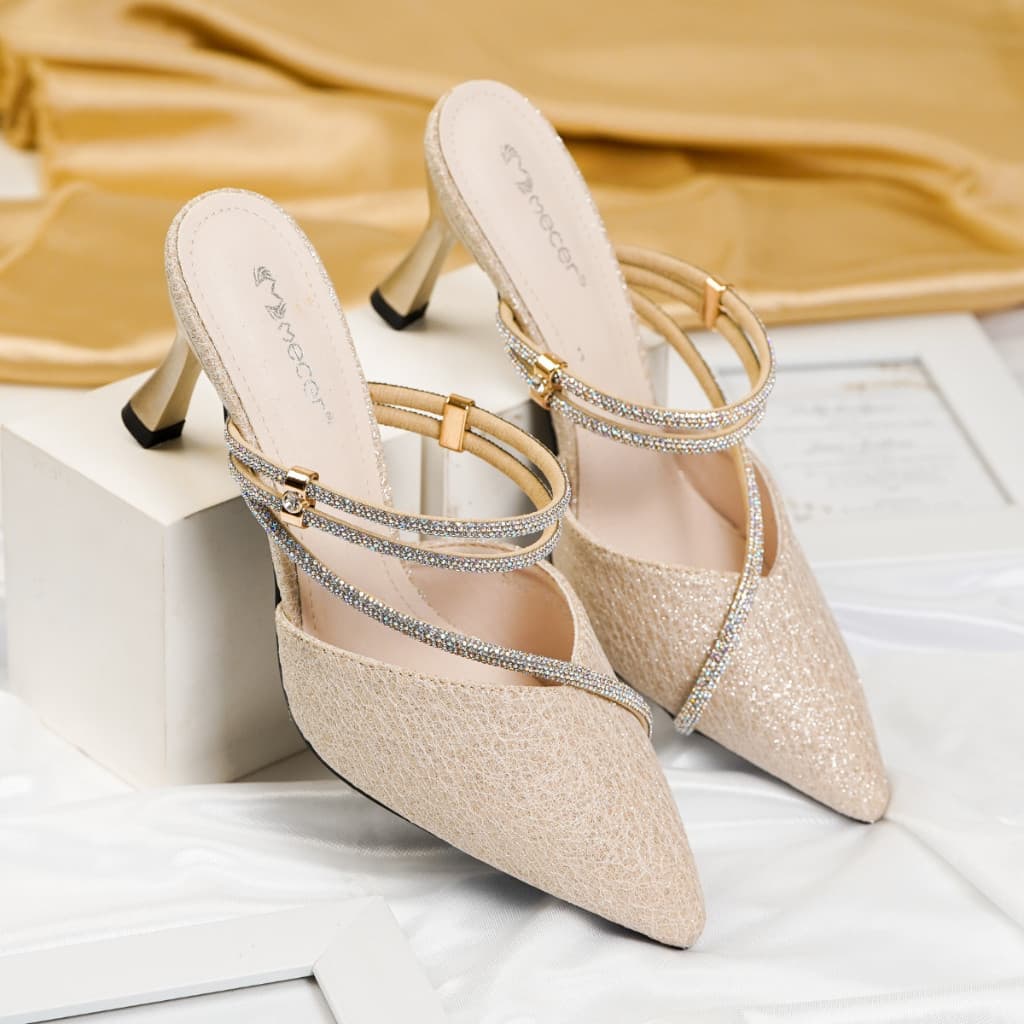 Thumbnail gambar ke-11 produk Mecer Aurora WYH 37196 - Heels Pesta Wanita Elegan