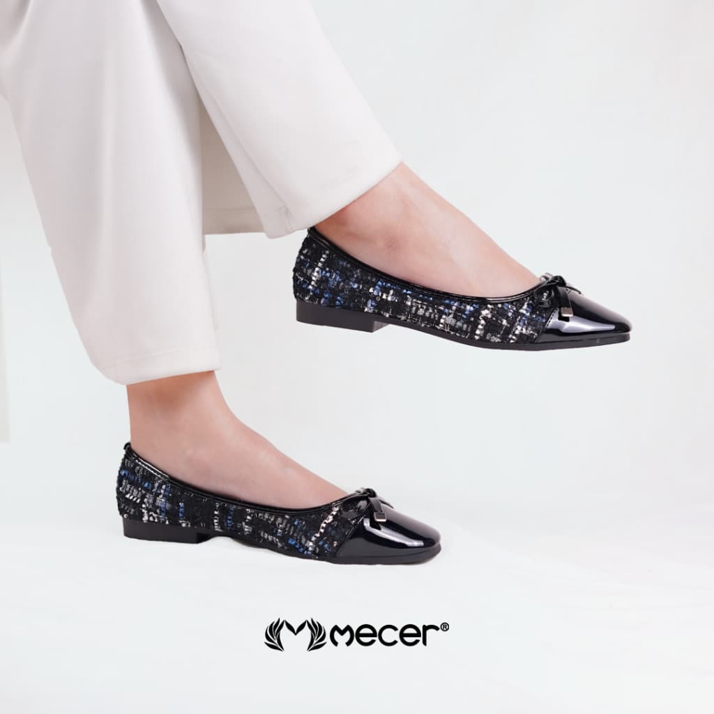 Thumbnail gambar ke-11 produk Mecer Core WYH 65F1 Hitam, Apricot dan Beige Size 36-41, Sepatu Casual Wanita Untuk Hangout, Formal, Kuliah dan Kerja