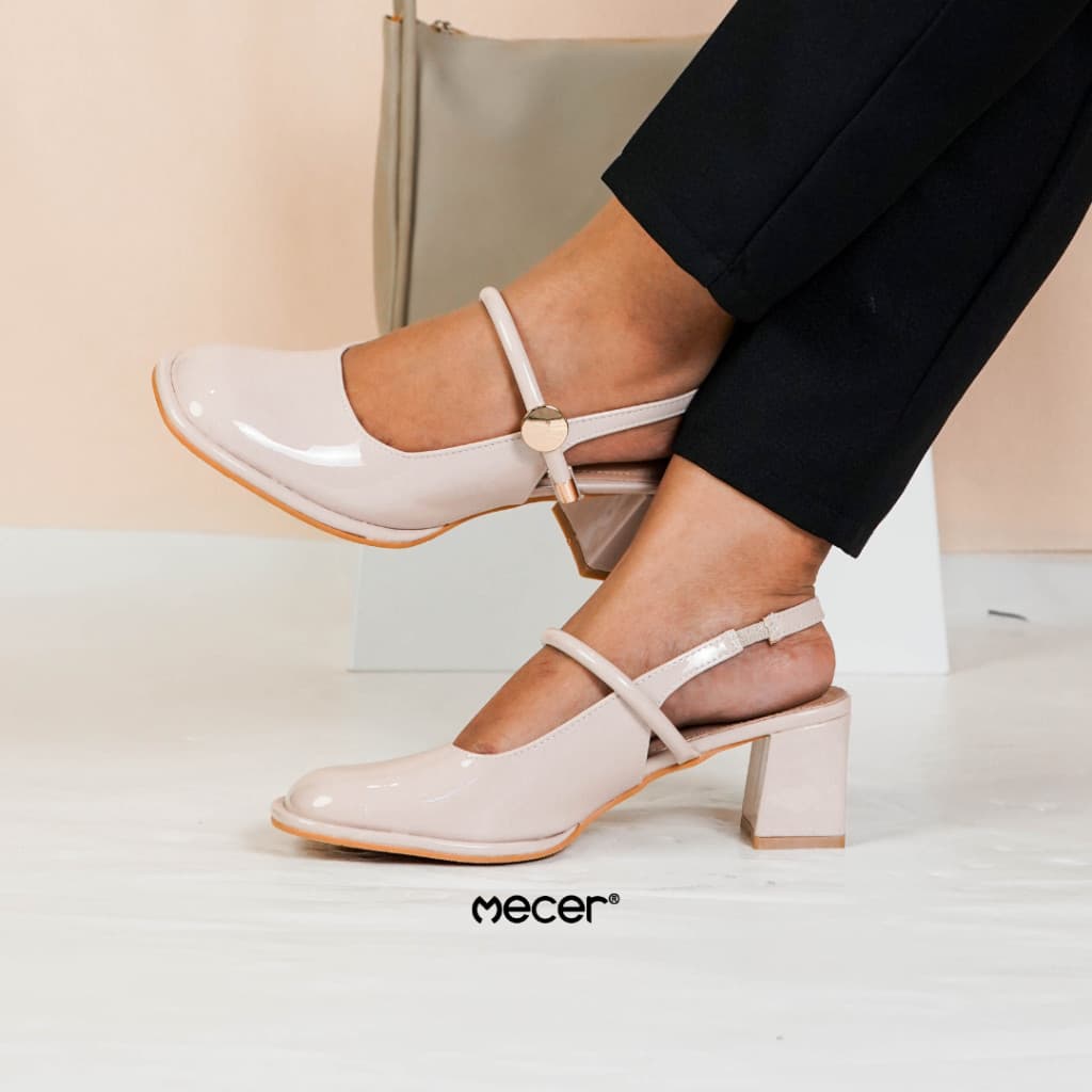 Thumbnail gambar ke-7 produk Mecer Classic WYH 5835 - Sepatu Hak Wanita
