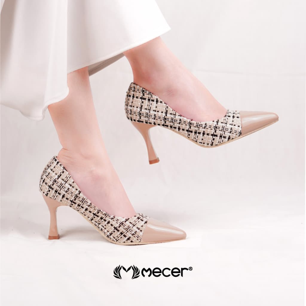 Thumbnail gambar ke-8 produk Mecer Monday WYH3725 36-40 Sepatu Hak Wanita Heels 8 cm