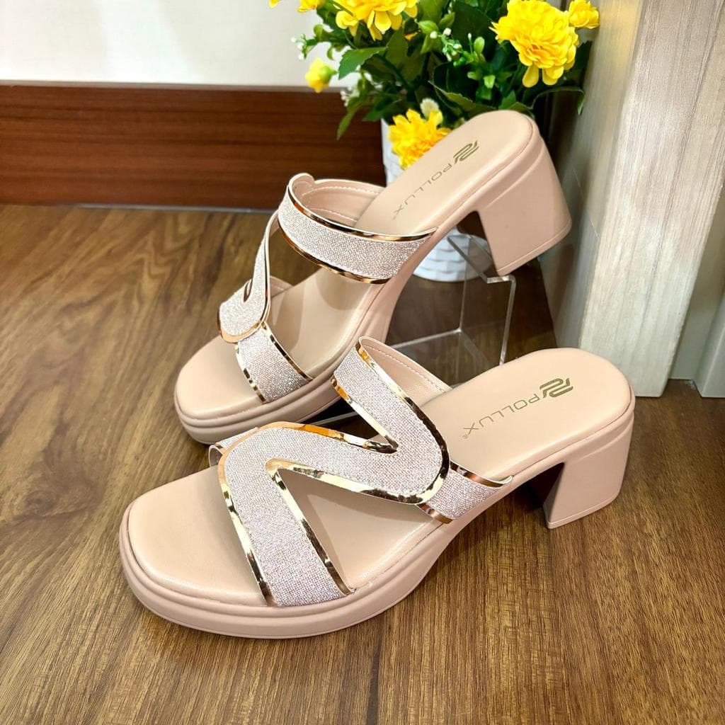 Thumbnail gambar ke-10 produk Pollux Classic WPOKN 06 - Heels Pesta Wanita Kekinian Tinggi 5cm