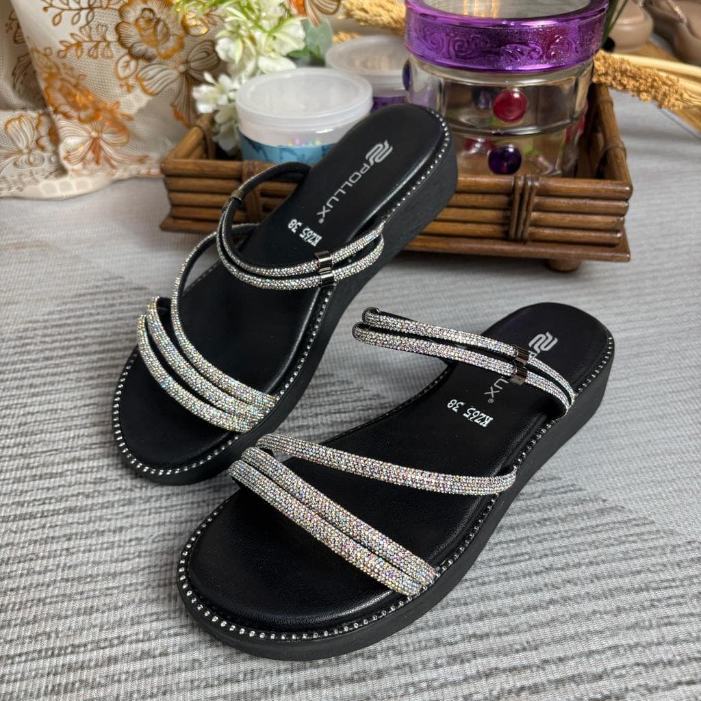 Thumbnail gambar ke-2 produk Pollux E-Wear WPOKZ 65 - Sandal Wanita kekinian
