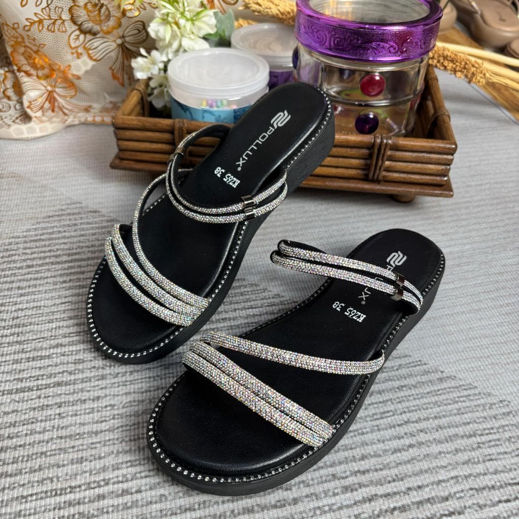 Thumbnail gambar ke-4 produk Pollux E-Wear WPOKZ 65 - Sandal Wanita kekinian