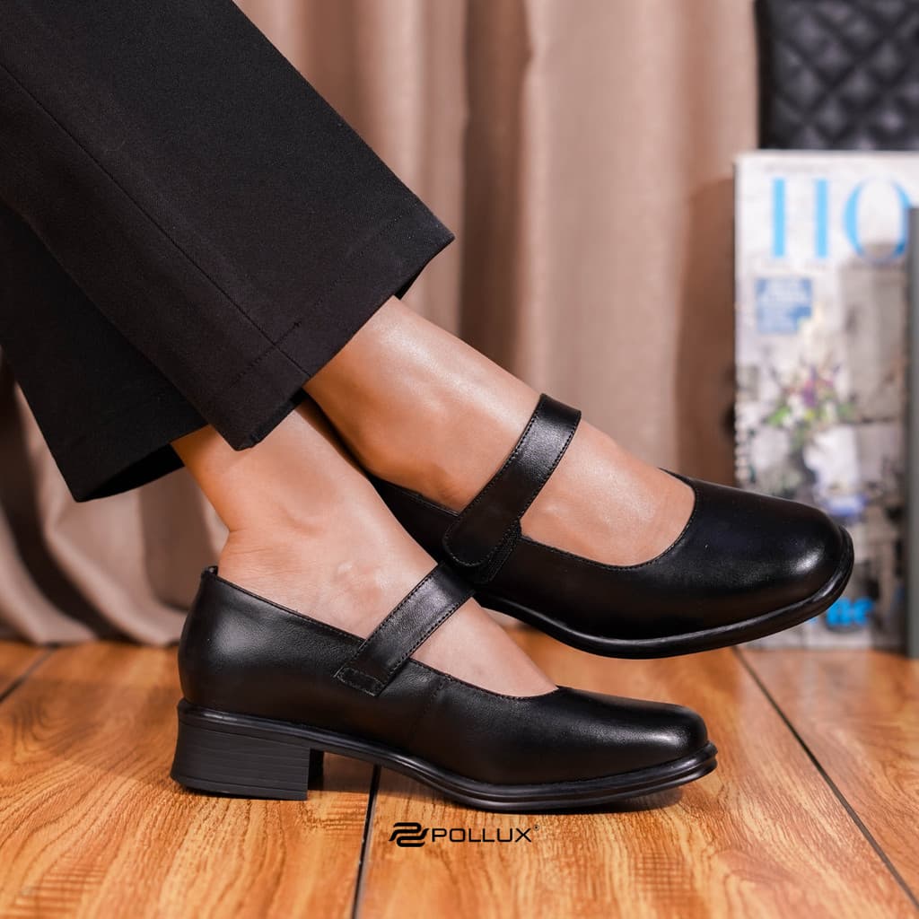 Thumbnail gambar ke-4 produk Pollux Monday WPOKQ 01 - Sepatu Kerja Wanita | Septu Formal Wanita Tinggi Hak 3cm